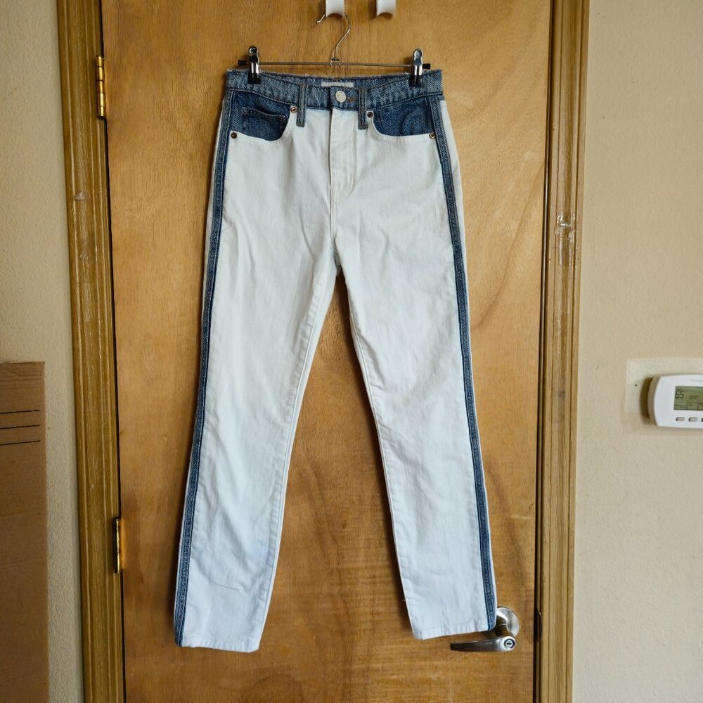 Joie 25 Blue White Wash Denim Jeans